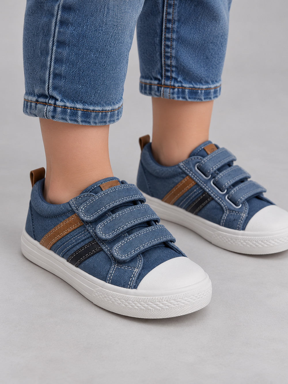 Cool Club Young Kinder Sneaker Jeansblau Klettverschluss Gr. 34 Neu mit Etikett