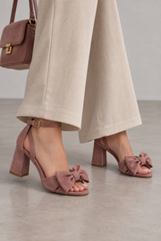 Friends Like These Damen Sandalen Rosa mit Schleife Gr. 38