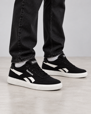 Reebok Court Advance Vulc Herren Sneaker Schwarz Weiß Gr. 43