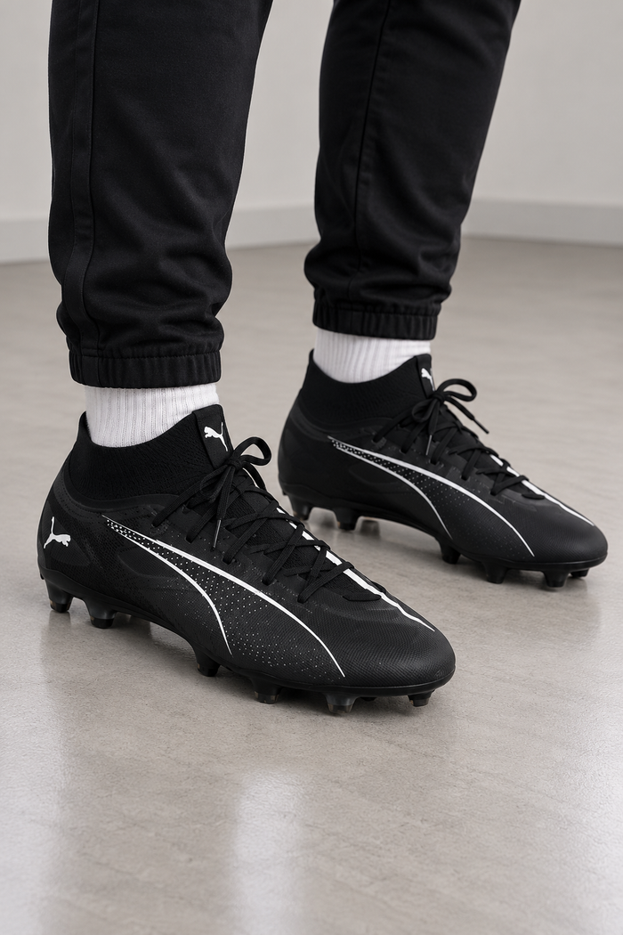 Puma Ultra Herren Fußballschuhe Schwarz Gr. 46,5