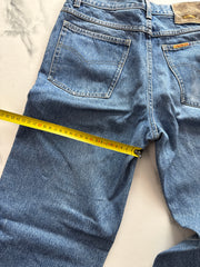 Pioneer Herren Jeans Blau W32 L32 Straight Leg 5-Pocket