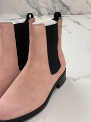 Högl Damen Chelsea Boots Veloursleder Rosa Gr. 37,5