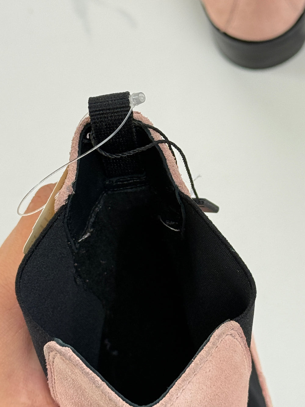 Högl Damen Chelsea Boots Veloursleder Rosa Gr. 37,5