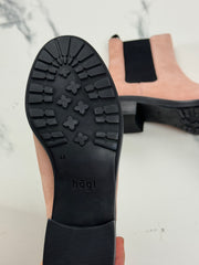 Högl Damen Chelsea Boots Veloursleder Rosa Gr. 37,5