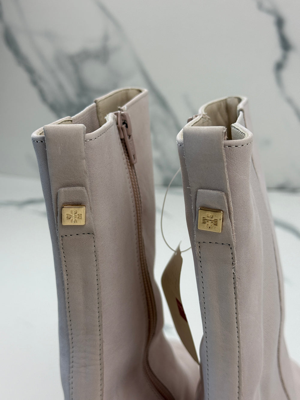Högl Discovery Damen Nubukleder Stiefeletten Powder Rosa Gr. 37,5