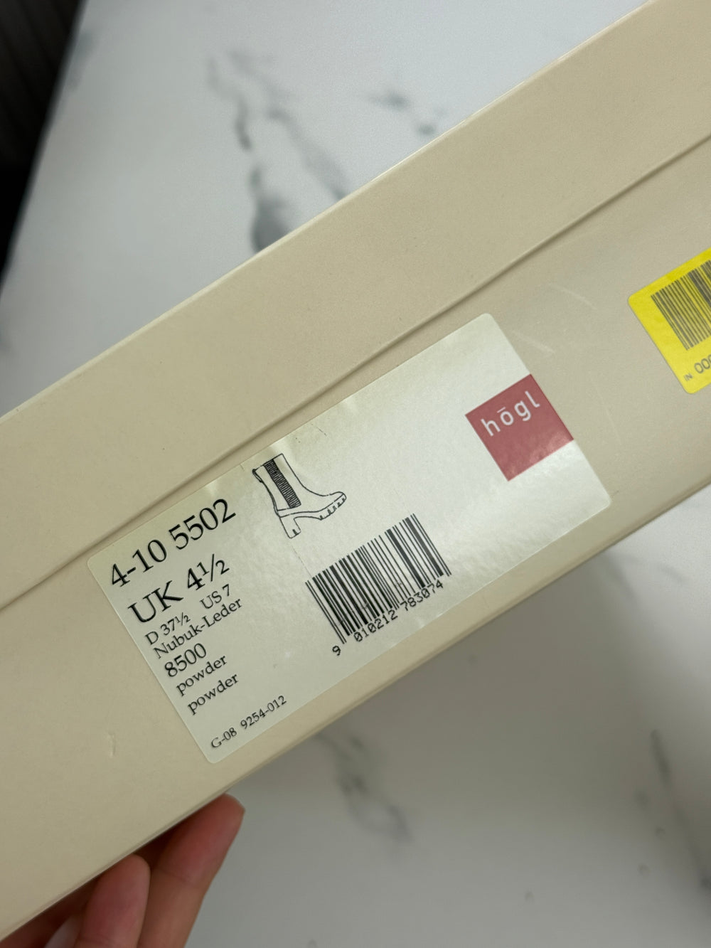 Högl Discovery Damen Nubukleder Stiefeletten Powder Rosa Gr. 37,5