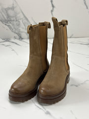 CINQUE 2230-10 Damen Leder Chelsea Boots Braun Gr. 36