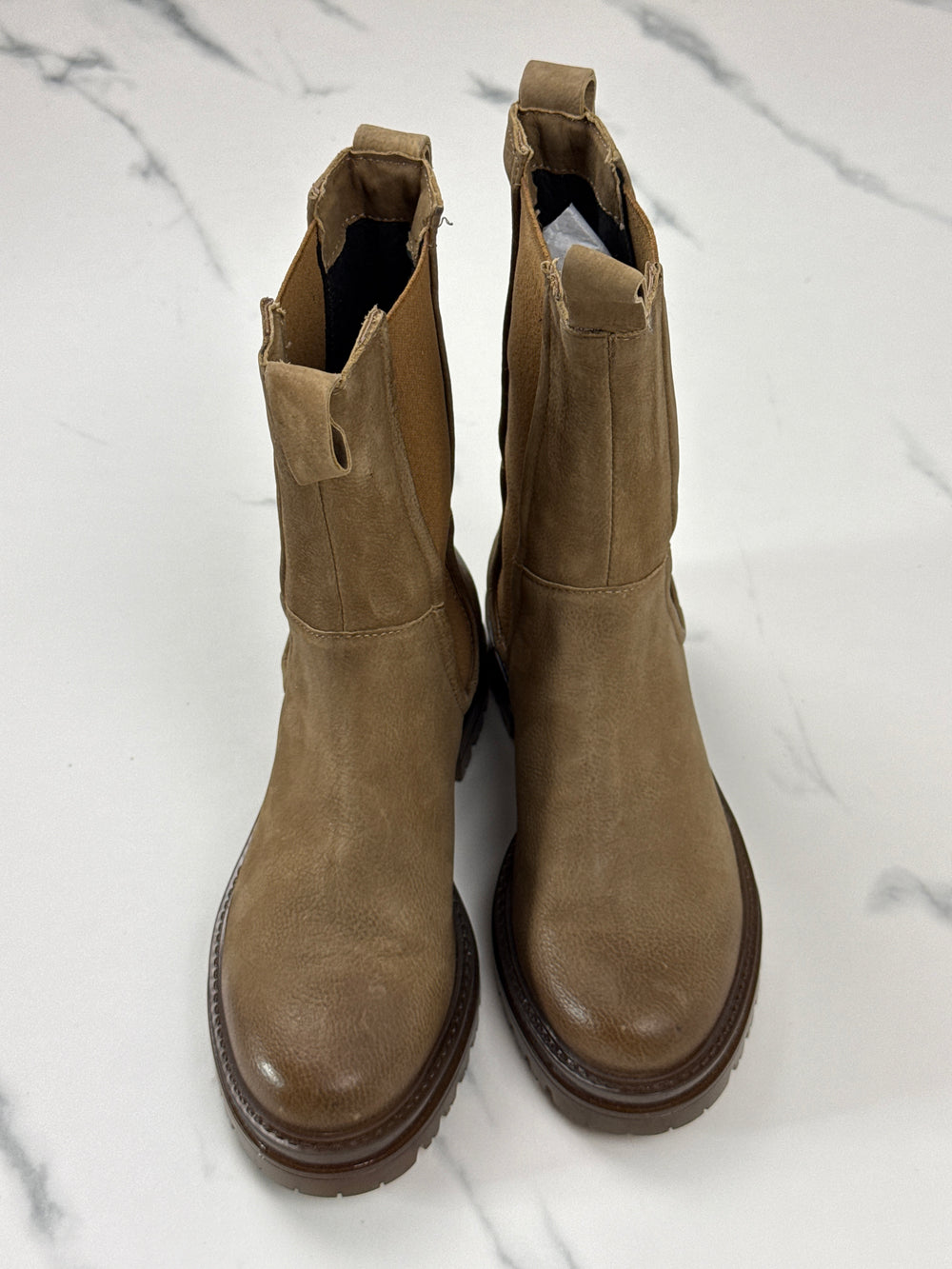 CINQUE 2230-10 Damen Leder Chelsea Boots Braun Gr. 36