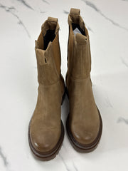 CINQUE 2230-10 Damen Leder Chelsea Boots Braun Gr. 36