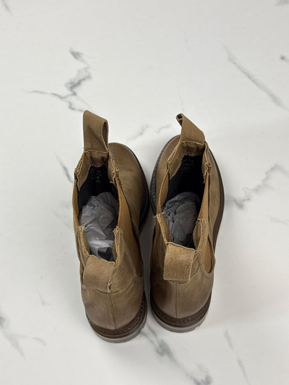 CINQUE 2230-10 Damen Leder Chelsea Boots Braun Gr. 36