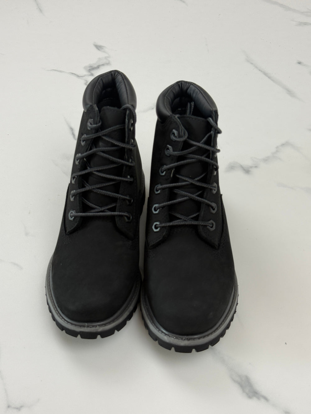 Timberland Waterville 6 Inch Waterproof Damen Nubuk Boots Schwarz Gr. 36