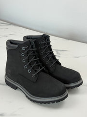 Timberland Waterville 6 Inch Waterproof Damen Nubuk Boots Schwarz Gr. 36