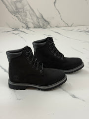 Timberland Waterville 6 Inch Waterproof Damen Nubuk Boots Schwarz Gr. 36