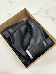 Helene Rouge Paris CA-1022 KRUST Damen Leder Stiefeletten Schwarz Gr. 37