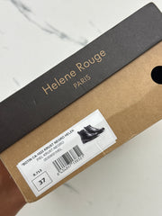Helene Rouge Paris CA-1022 KRUST Damen Leder Stiefeletten Schwarz Gr. 37