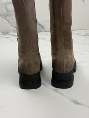 Lazamani 85.404 Damen Wildleder Stiefel Fango Gr. 37