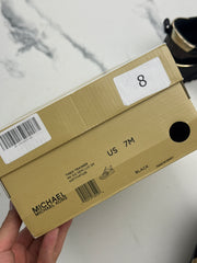 MICHAEL Michael Kors Theo Damen Sneaker Monogramm Schwarz Braun Gr. 37