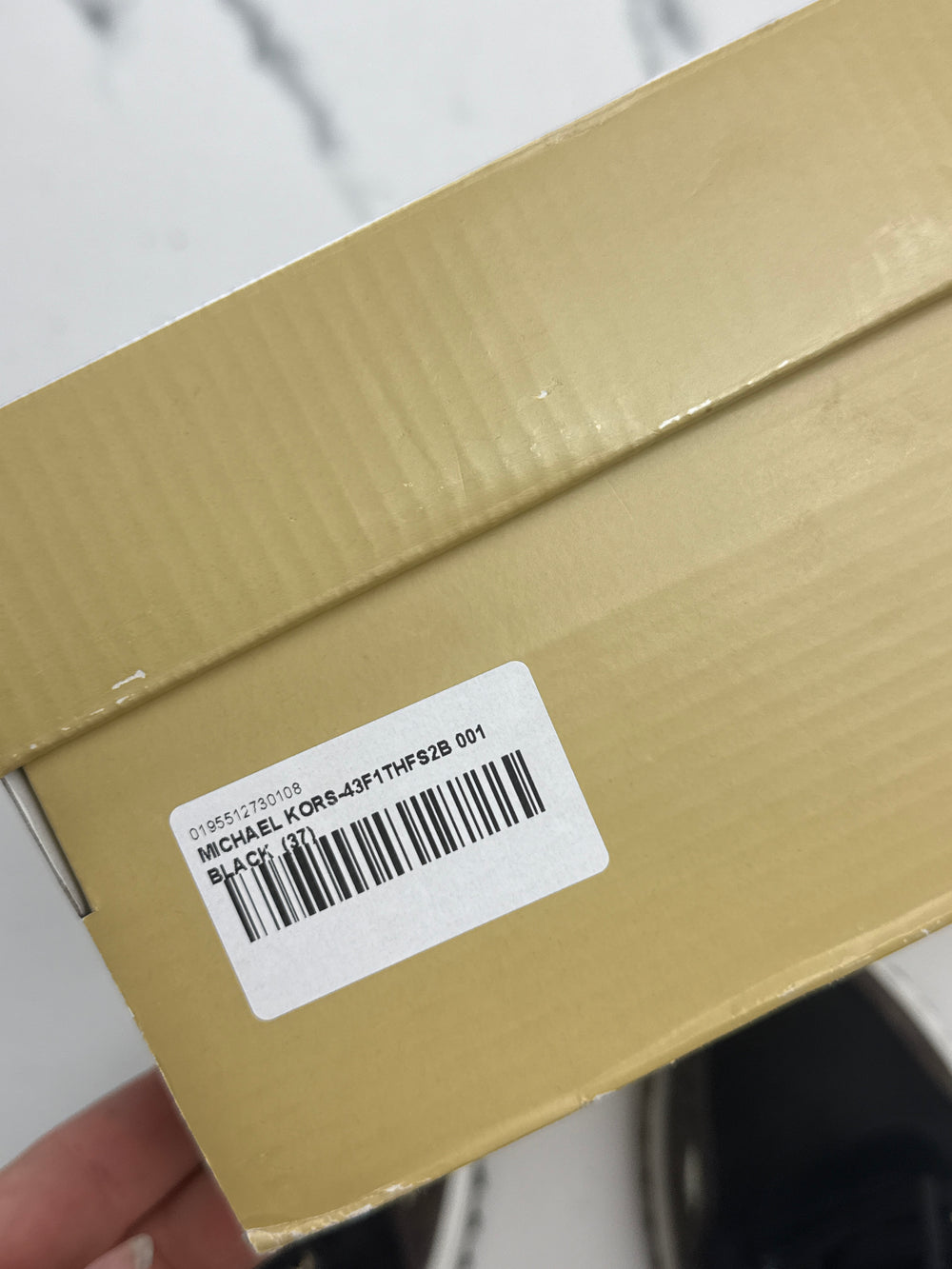 MICHAEL Michael Kors Theo Damen Sneaker Monogramm Schwarz Braun Gr. 37