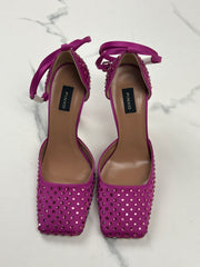 PINKO Fieno Decollete Damen Pumps Fuchsia Strass Gr. 36 Neu