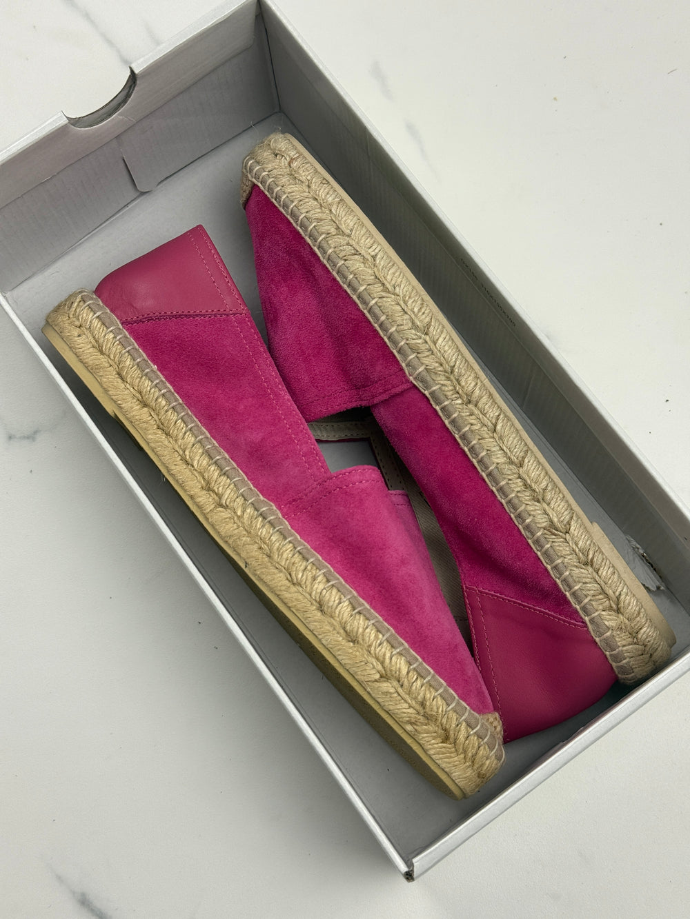 Geox D Lampedusa Damen Espadrilles Cyclamen Leder Gr. 39 Neu