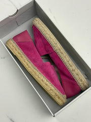 Geox D Lampedusa Damen Espadrilles Cyclamen Leder Gr. 39 Neu
