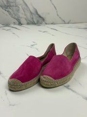 Geox D Lampedusa Damen Espadrilles Cyclamen Leder Gr. 39 Neu