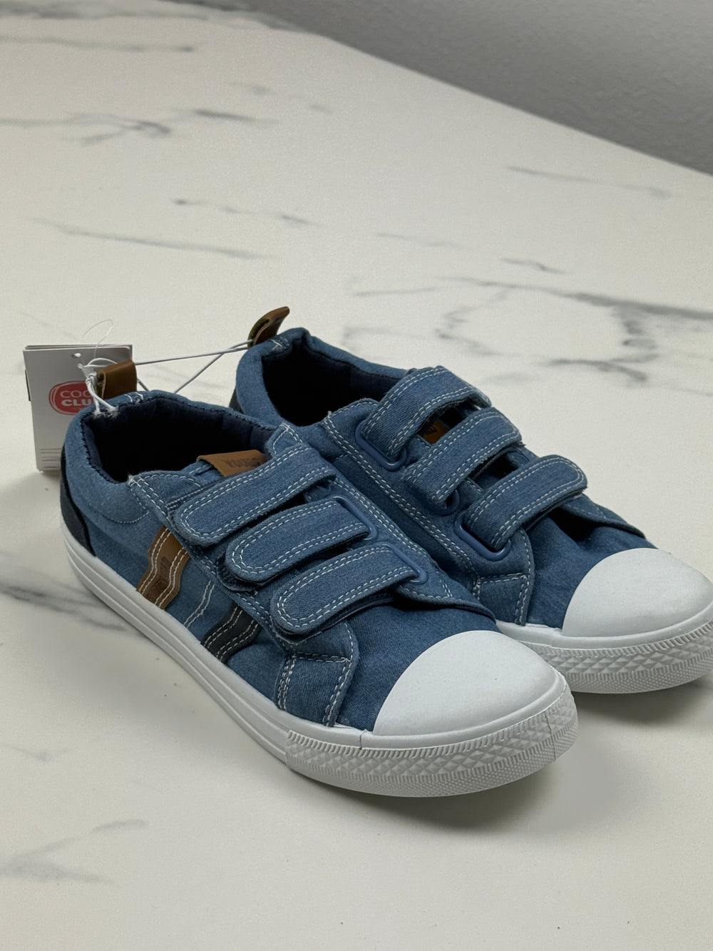 Cool Club Young Kinder Sneaker Jeansblau Klettverschluss Gr. 34 Neu mit Etikett