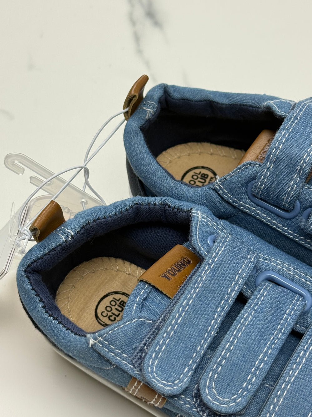 Cool Club Young Kinder Sneaker Jeansblau Klettverschluss Gr. 34 Neu mit Etikett