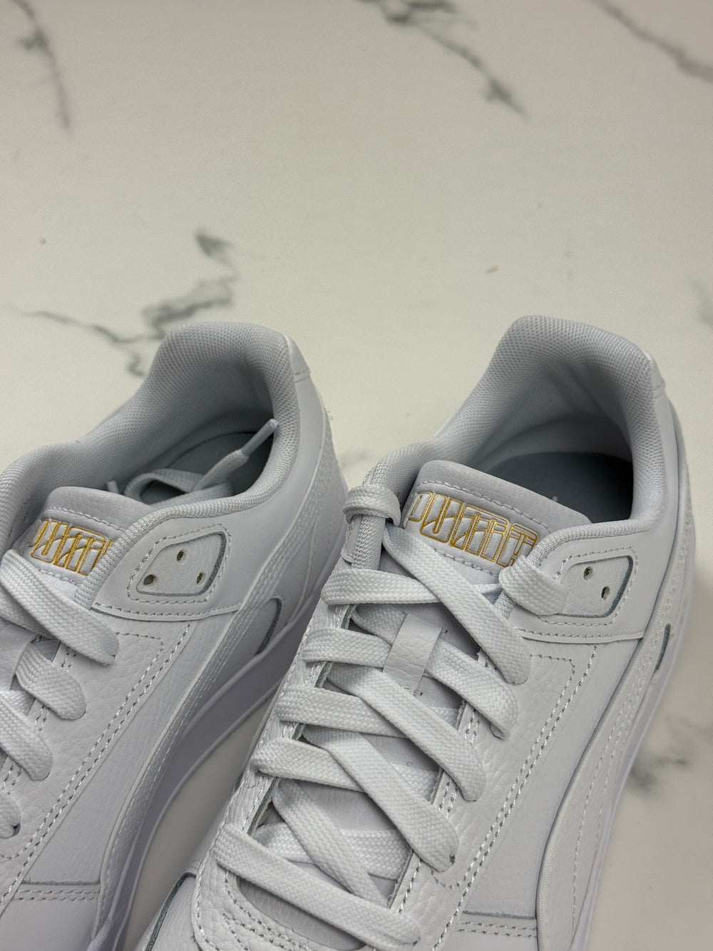 Puma RBD Game Low Herren Sneaker Weiß Gold Gr. 43