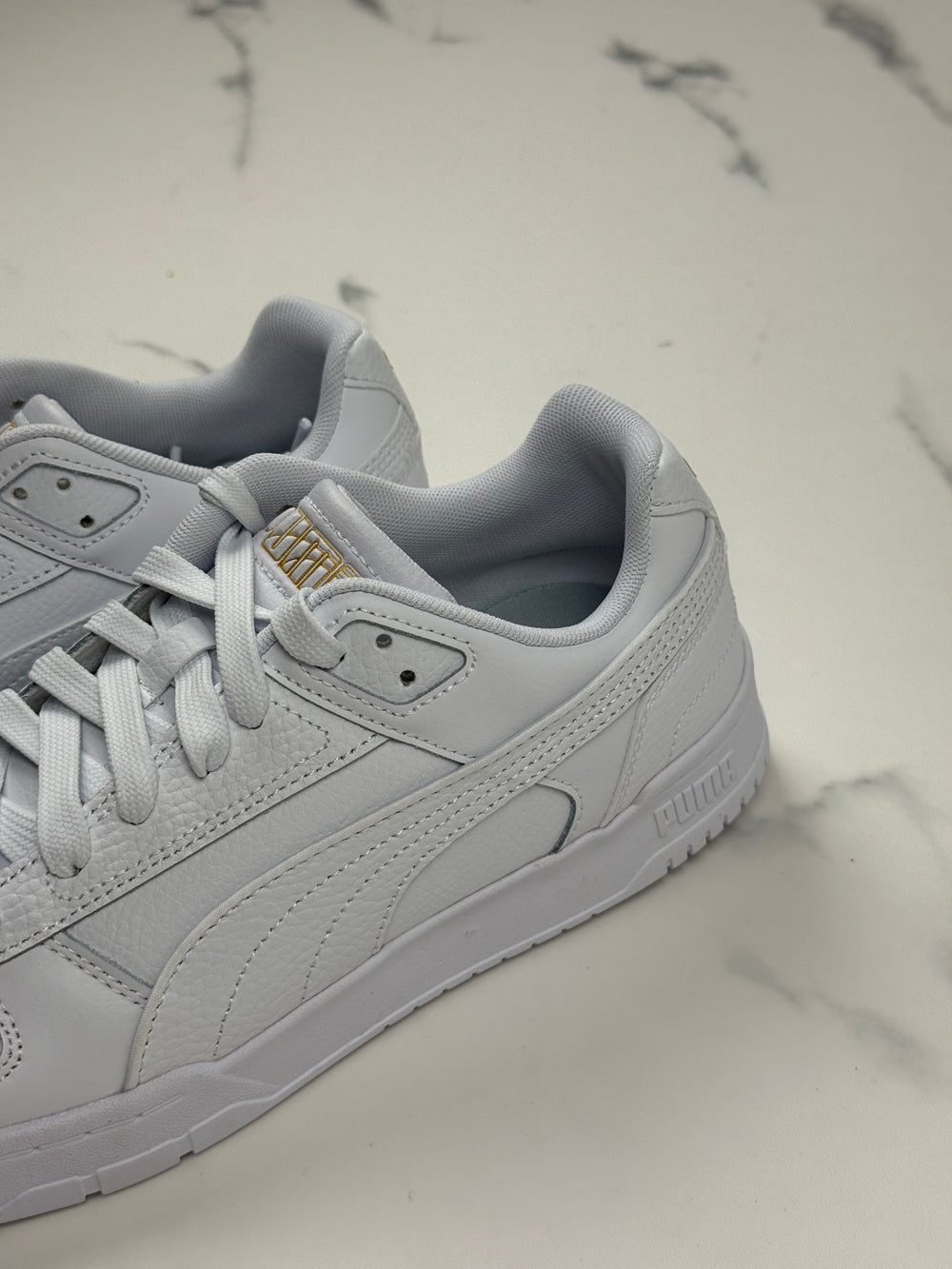 Puma RBD Game Low Herren Sneaker Weiß Gold Gr. 43