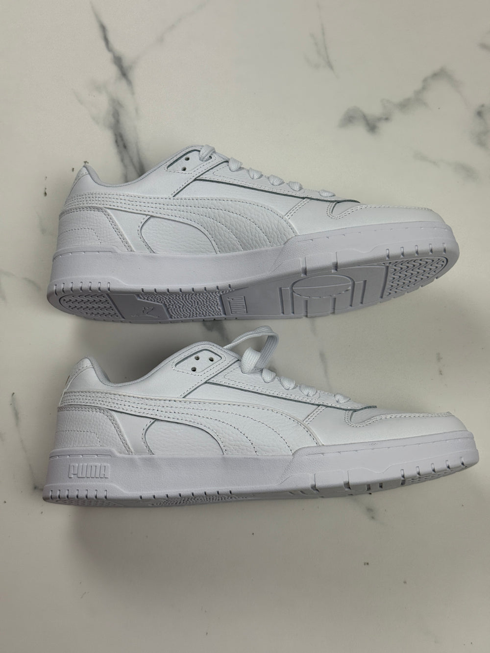 Puma RBD Game Low Herren Sneaker Weiß Gold Gr. 43