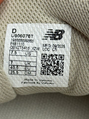New Balance 9060 U906078T Damen Sneaker Beige Grau Gr. 40,5