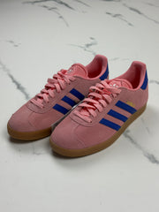 Adidas Originals Gazelle Damen Sneaker Rosa Blau Wildleder Gr. 39 1/3