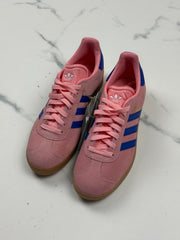 Adidas Originals Gazelle Damen Sneaker Rosa Blau Wildleder Gr. 39 1/3