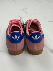 Adidas Originals Gazelle Damen Sneaker Rosa Blau Wildleder Gr. 39 1/3