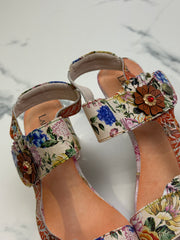 Laura Vita Framboiseo 26 Damen Leder Sandalen Coral Multicolor Gr. 41