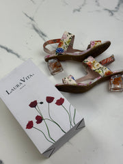 Laura Vita Framboiseo 26 Damen Leder Sandalen Coral Multicolor Gr. 41