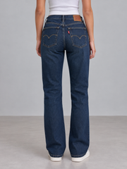 Levi’s Damen Jeans Dunkelblau Gr. M W29 L30 Mid Rise Skinny Stretch