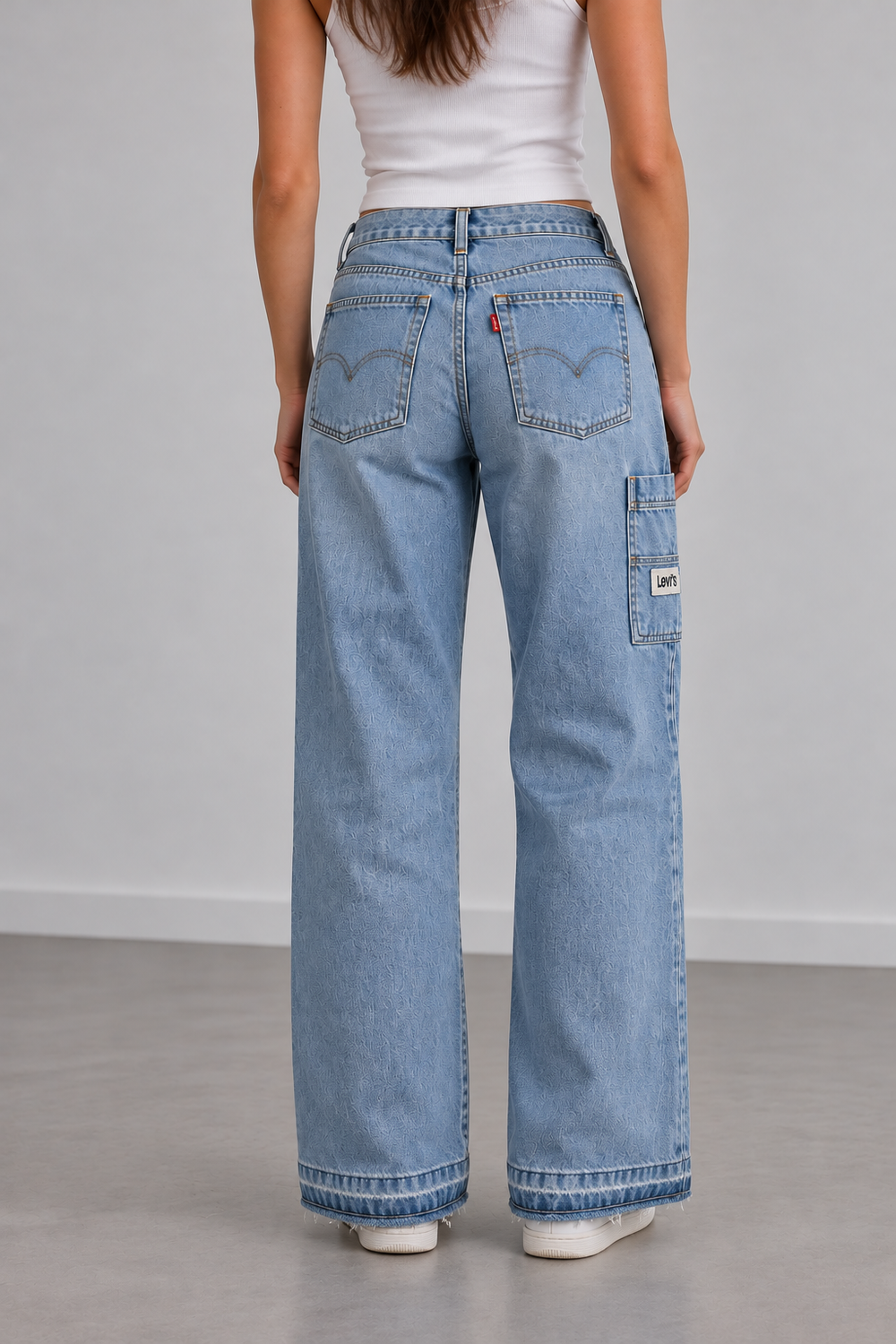 Levi’s 518 Damen Jeans Hellblau Gr. M W29 L29 Straight Fit 100% Baumwolle
